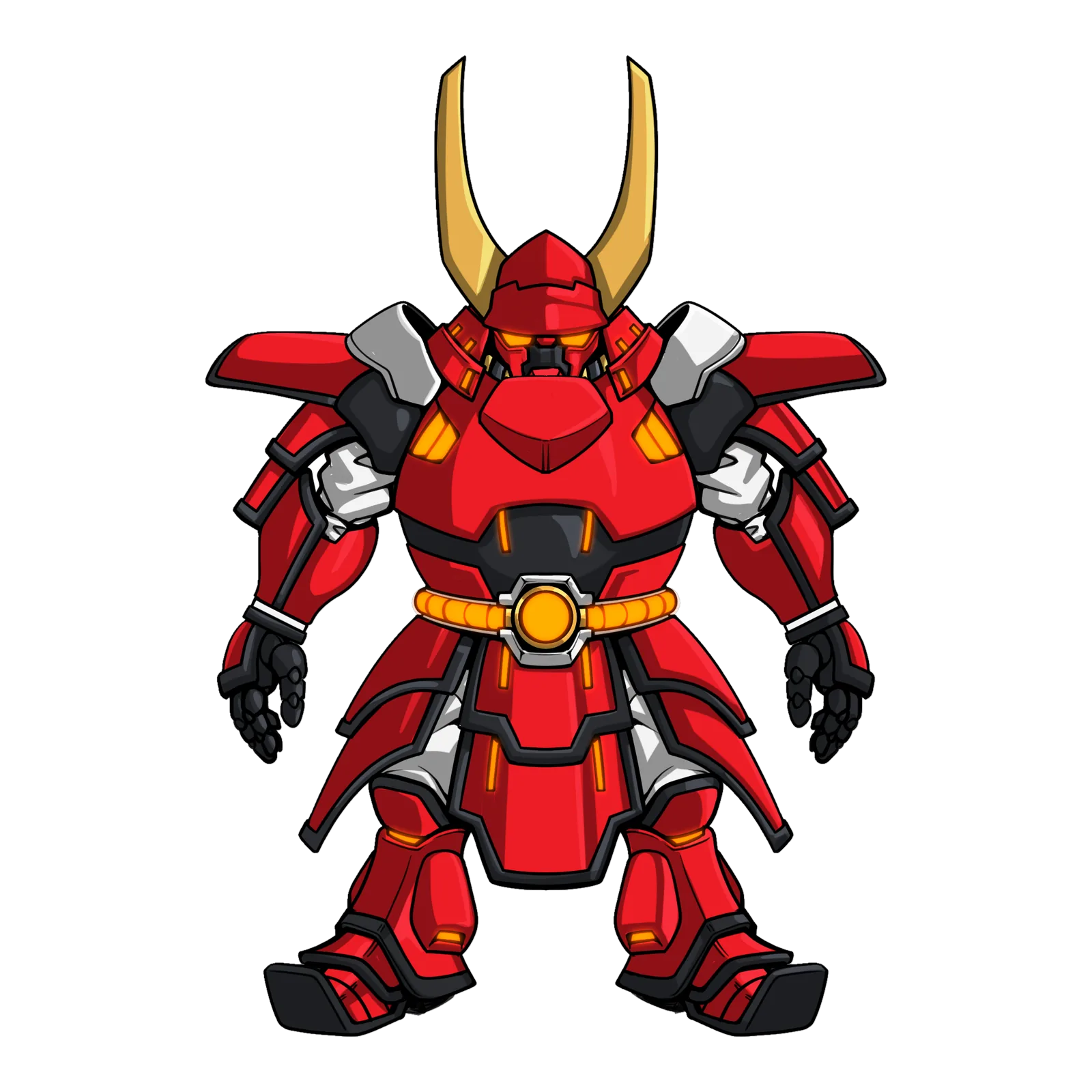 直政のCreator Kit素材:正面